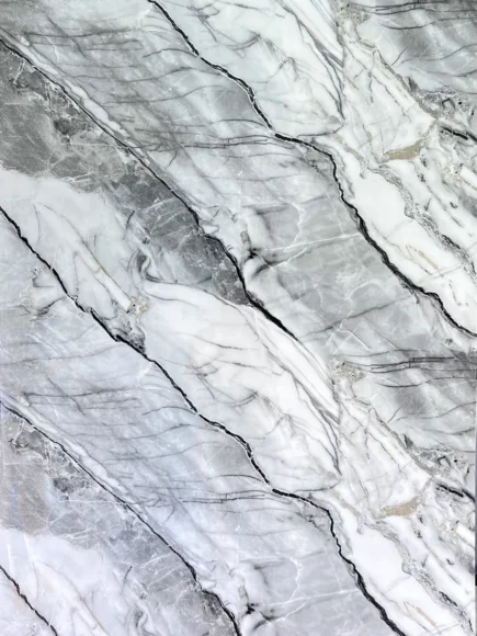 Revestimiento de pared efecto Brillo - Marmol Gris